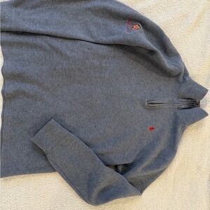 Polo by Ralph Lauren Gray Zip-Up Sweater